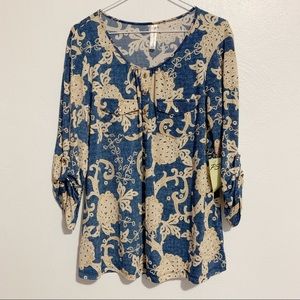 PerSeption Concept Floral Blouse
